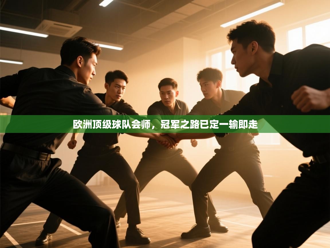 欧洲顶级球队会师，冠军之路已定一输即走  第1张